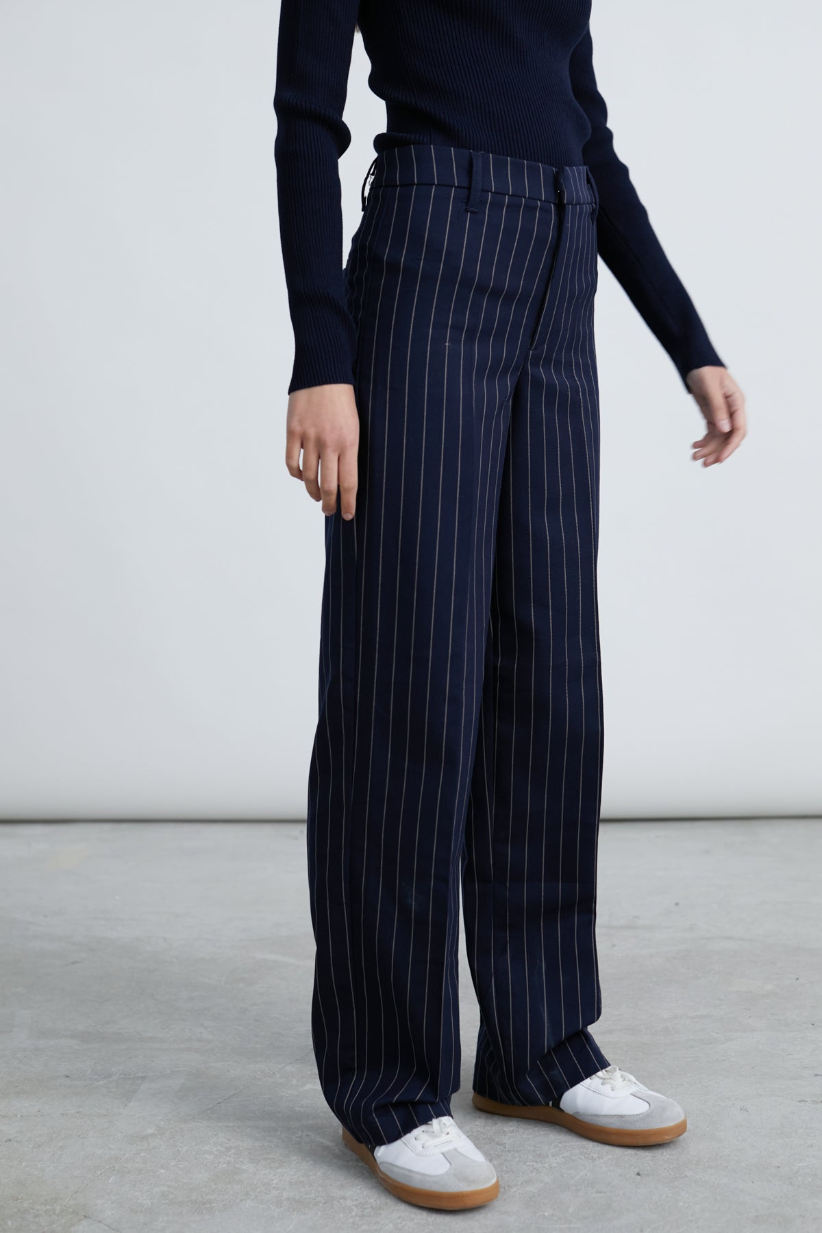 Hose in Blau
