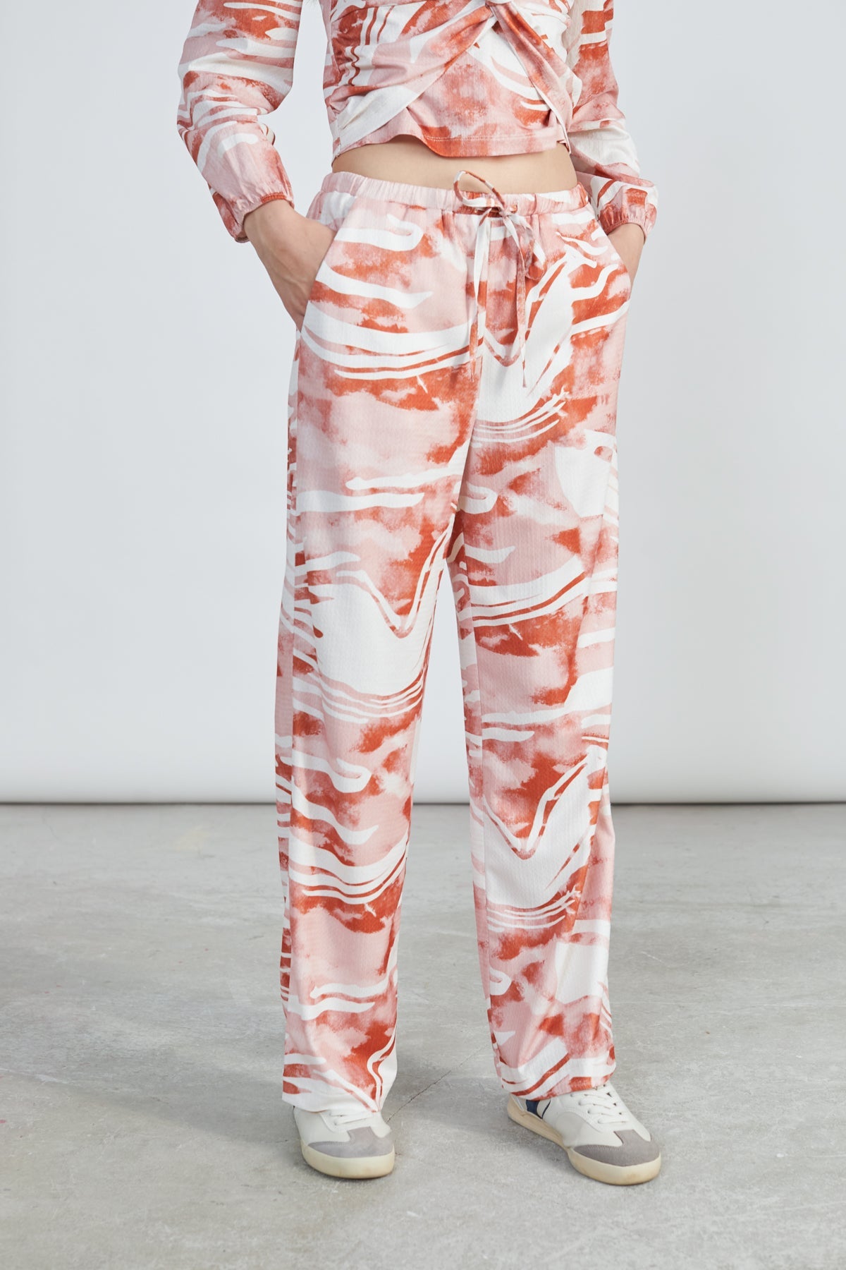 Hose mit Print