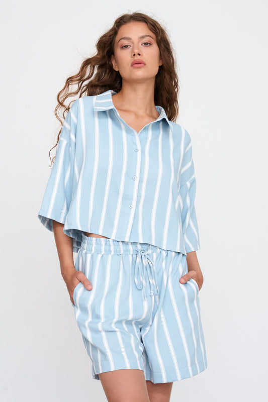 Shorts gestreift