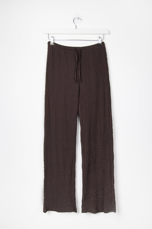 Hose aus Viskose-Baumwoll-Stoff