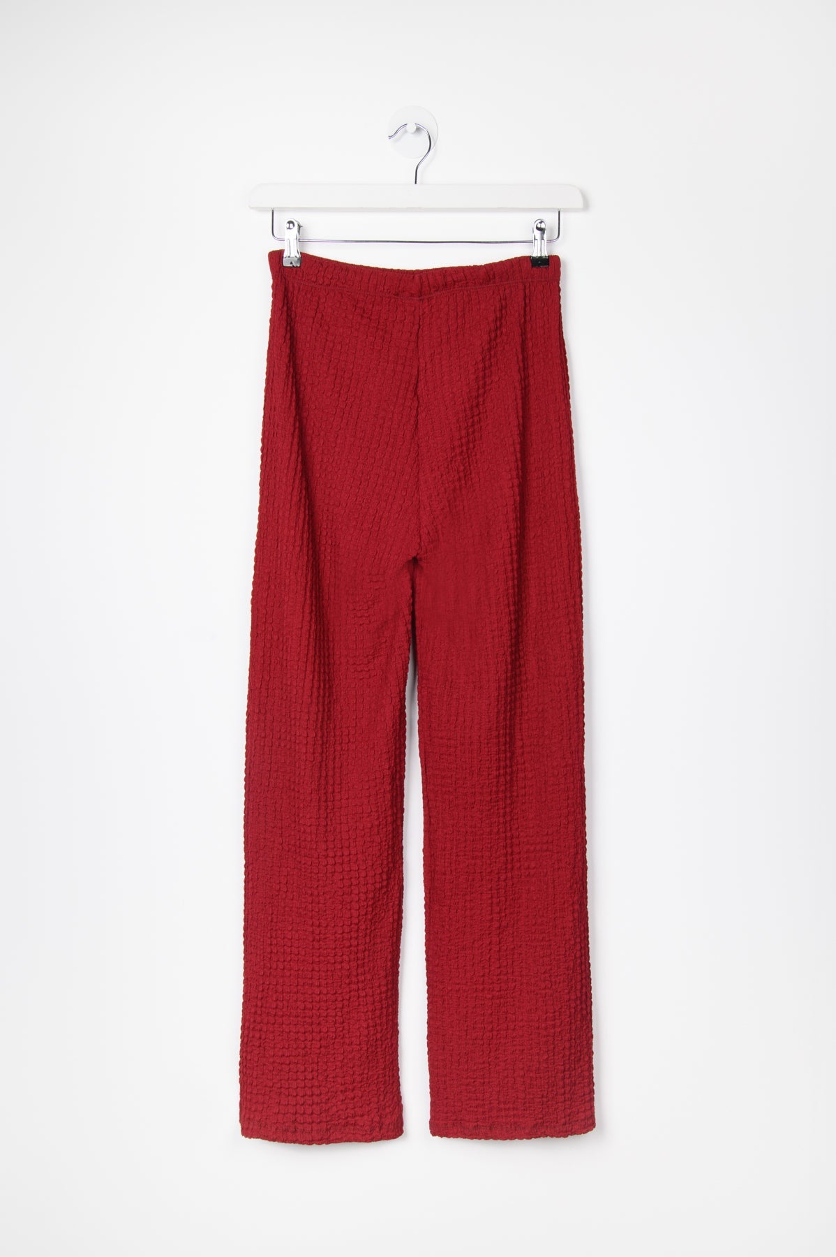 Hose aus Viskose-Baumwoll-Stoff