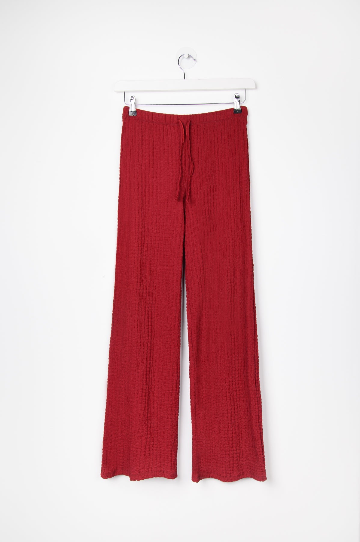 Hose aus Viskose-Baumwoll-Stoff