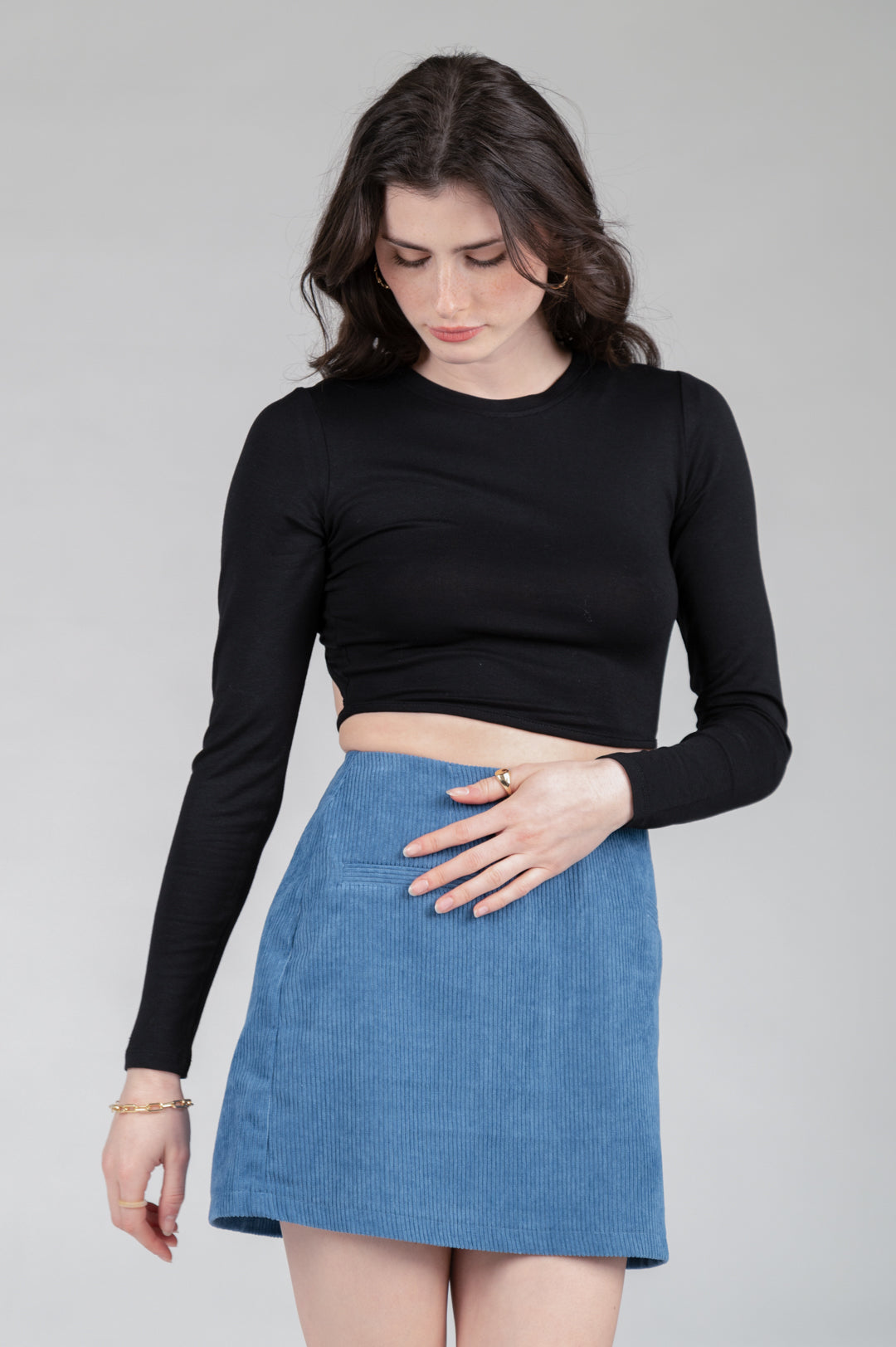 Shirt mit freiem Rücken