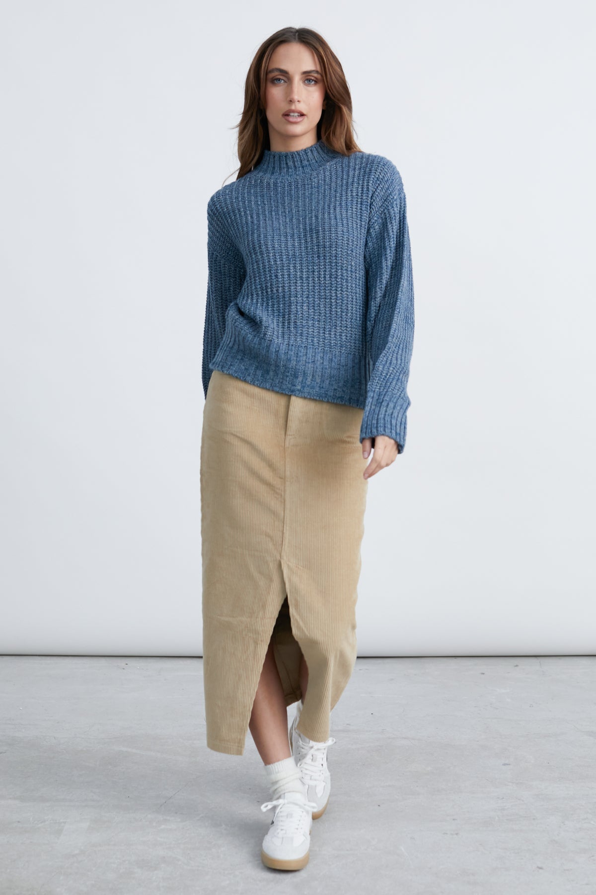 Rock  aus Cord-Stoff