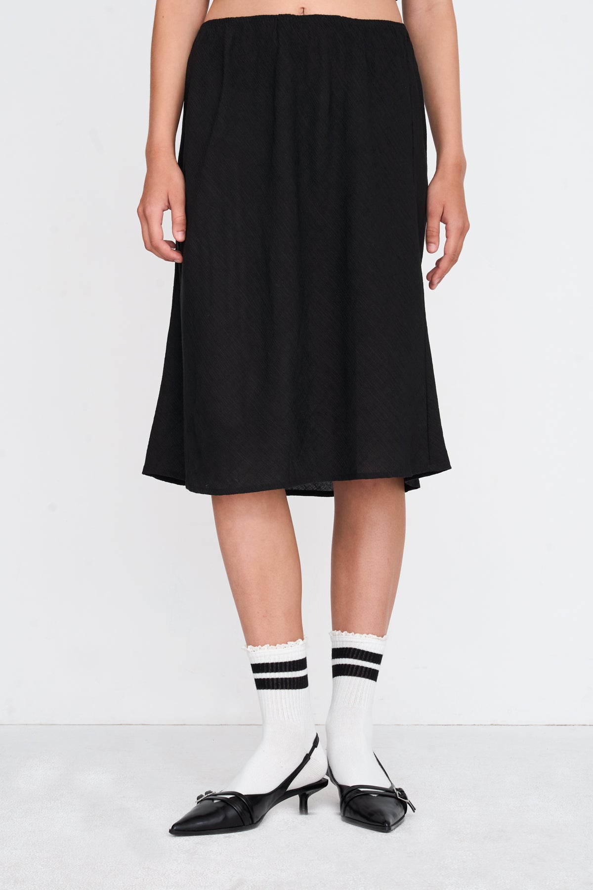 Rock aus Viskose-Mix