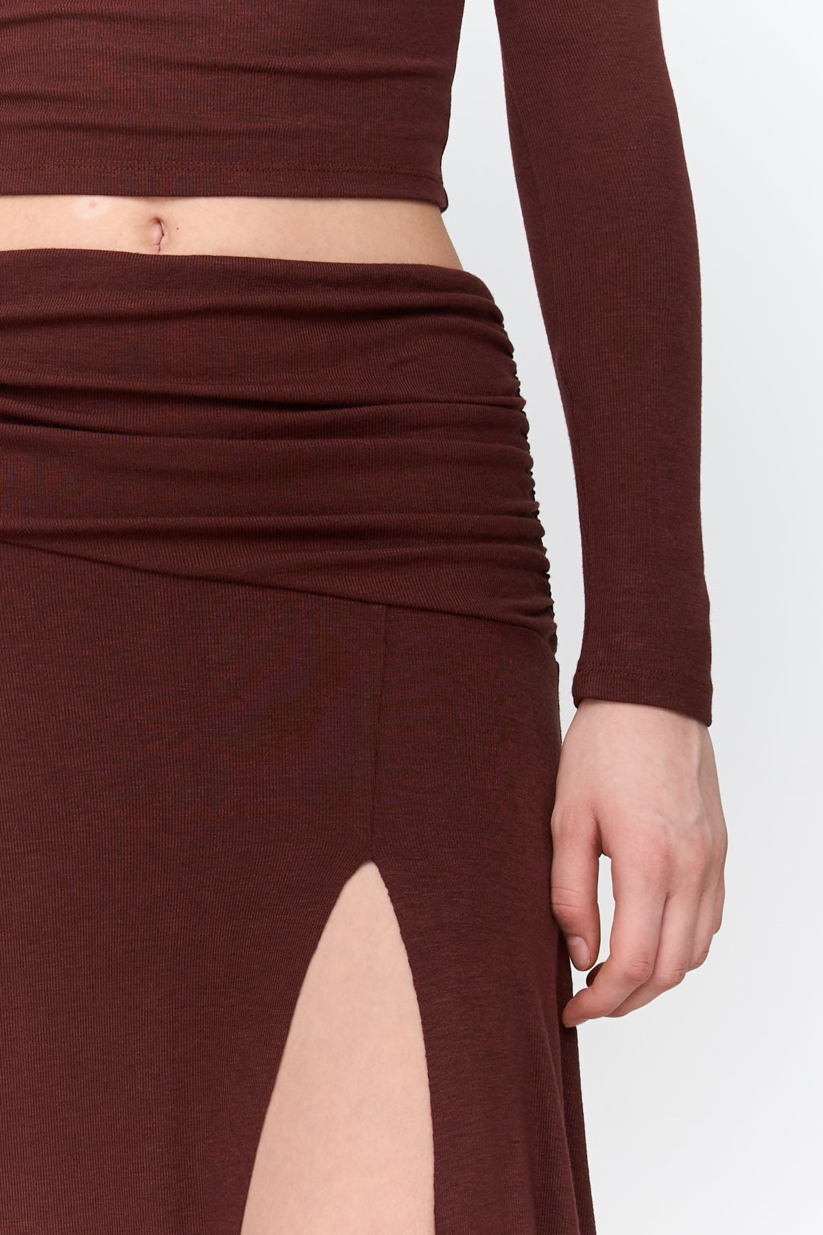 Rock aus Viskose-Mix