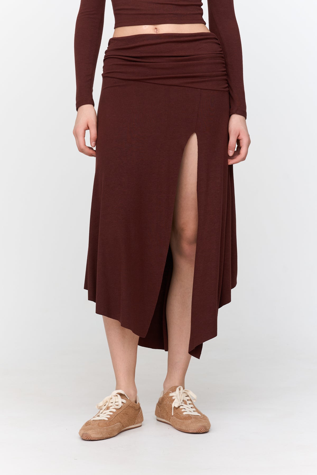 Rock aus Viskose-Mix