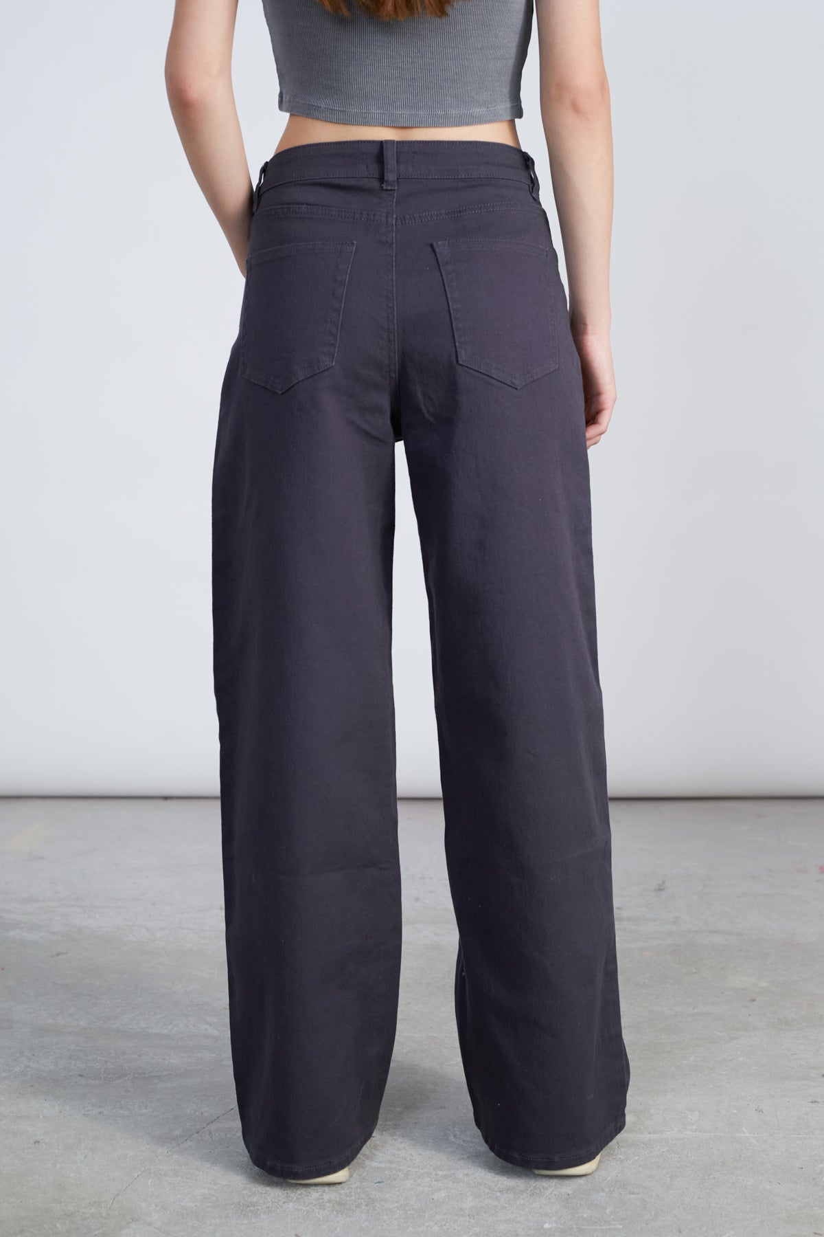 Jeanshose in Grau