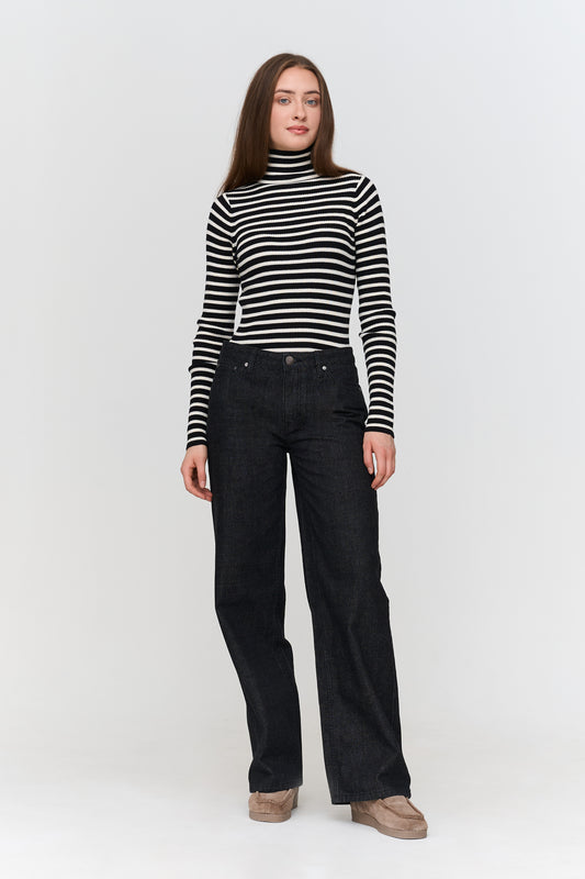 Jeanshose in Grau