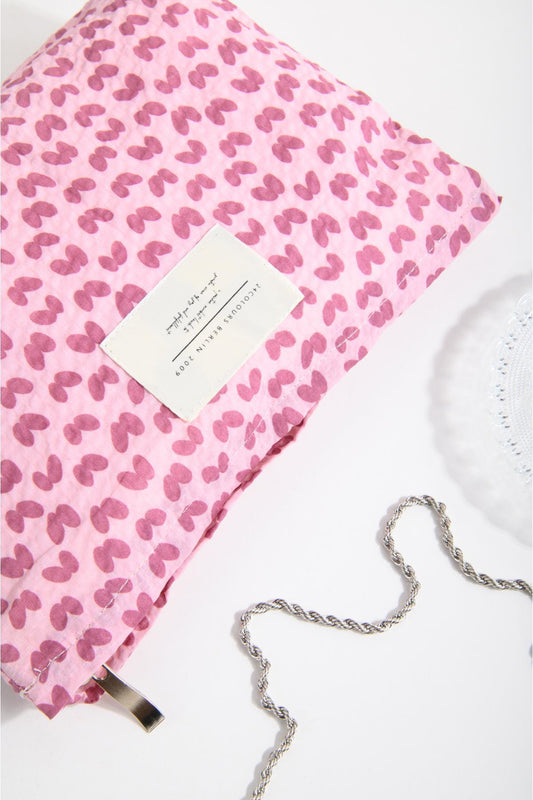 Kosmetiktasche gemustert