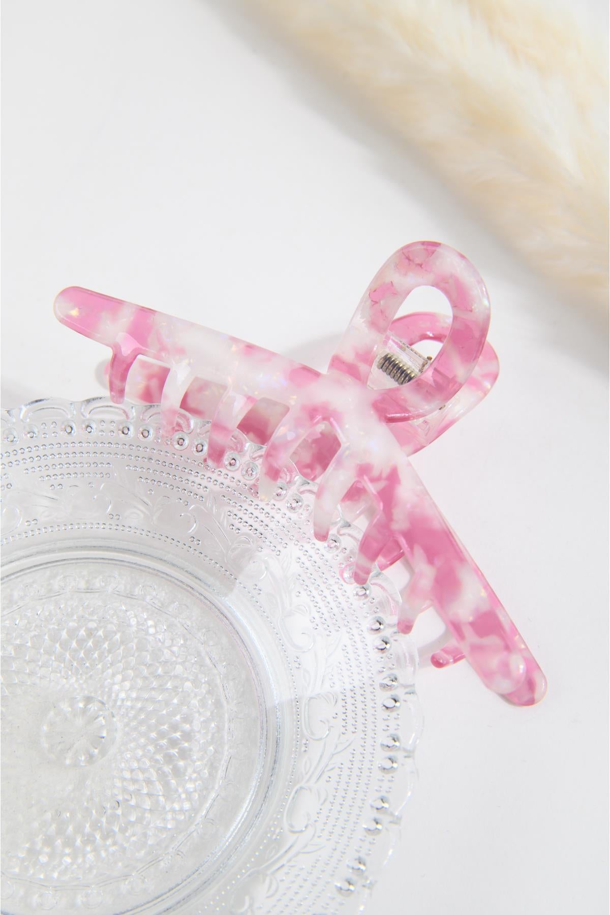 Haarspangen gemustert