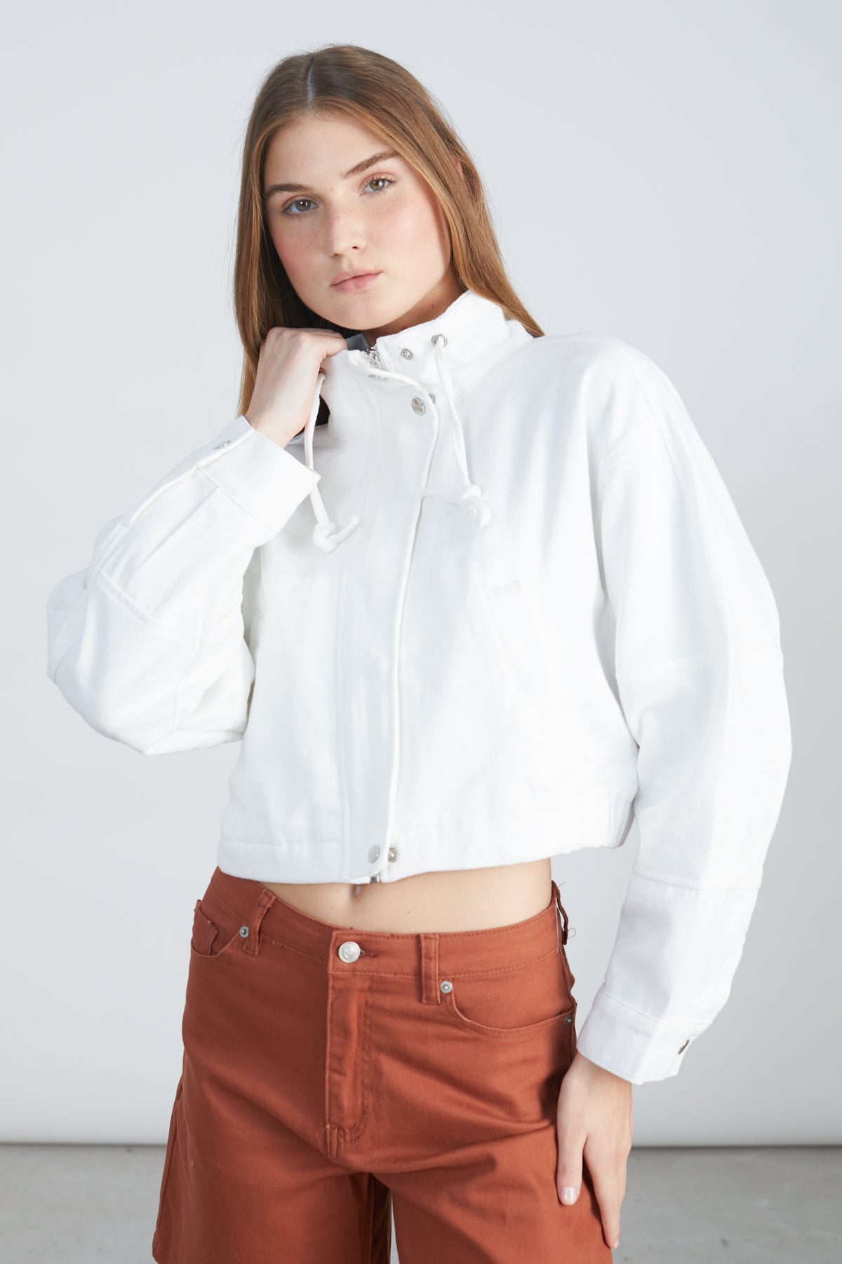 Jacke in Weiß
