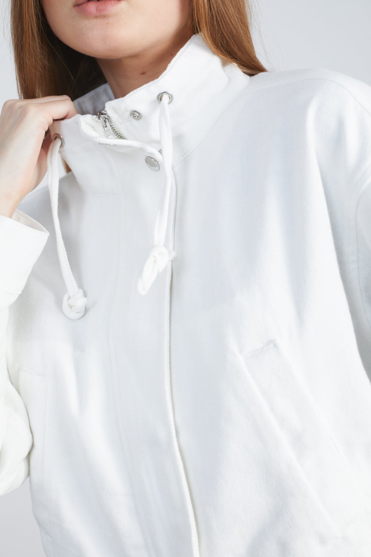 Jacke in Weiß