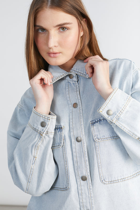 Shirt aus Baumwolle