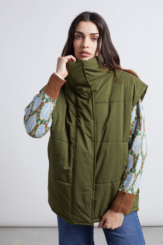 Weste oversized