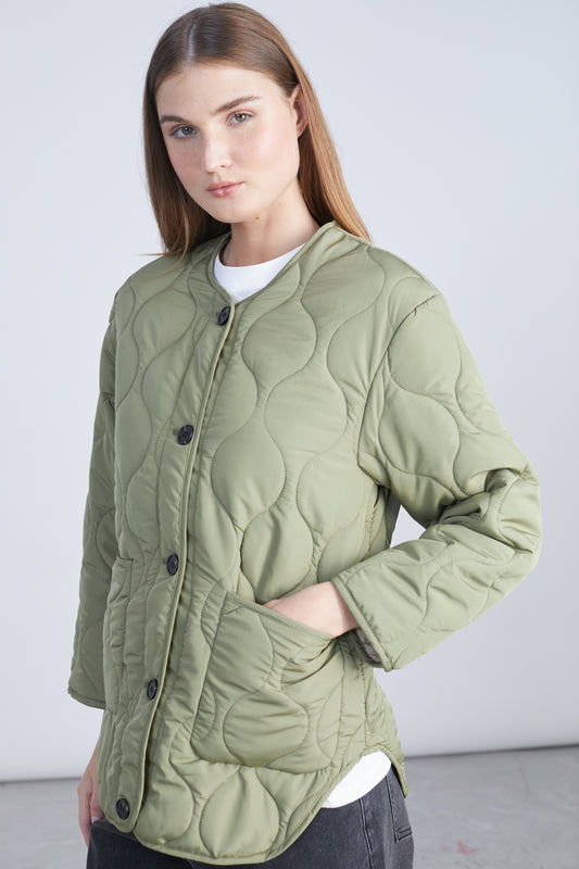 Jacke in Grün