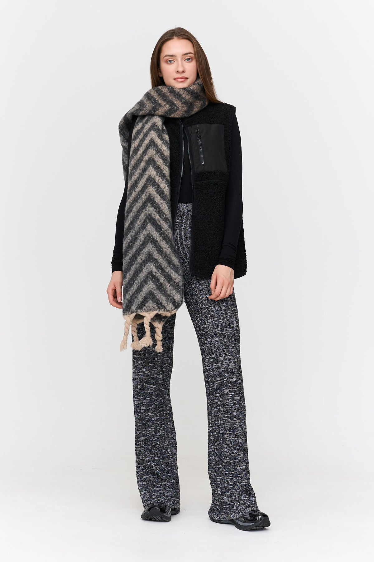 Weste aus Teddyfleece