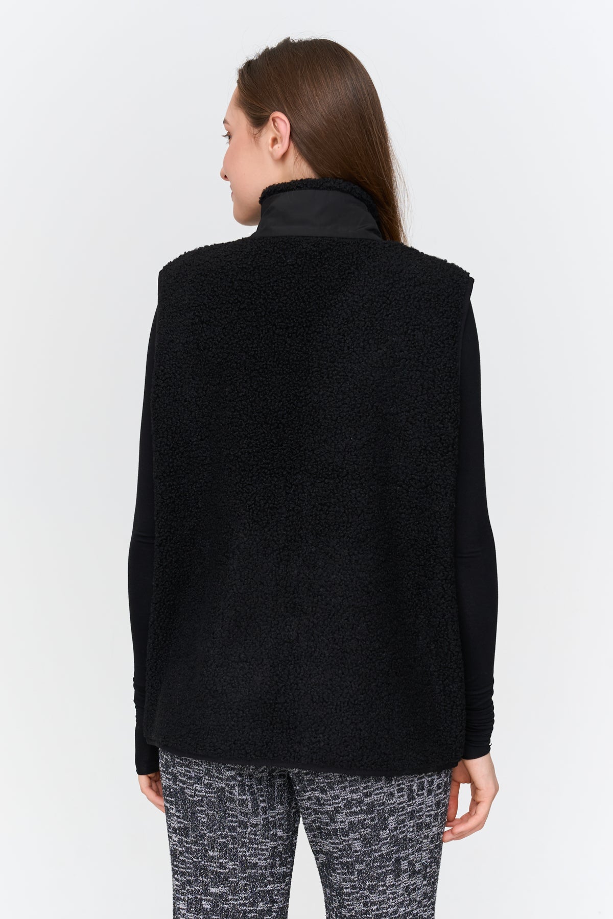 Weste aus Teddyfleece