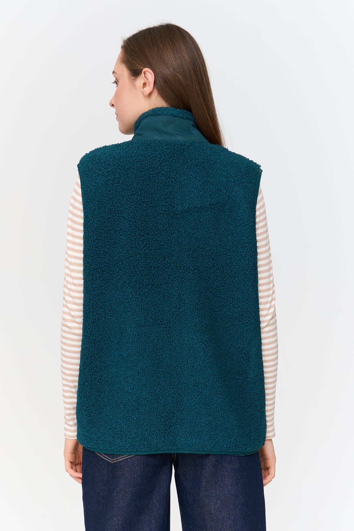 Weste aus Teddyfleece