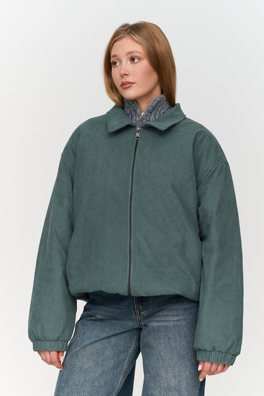 Jacke in Grün