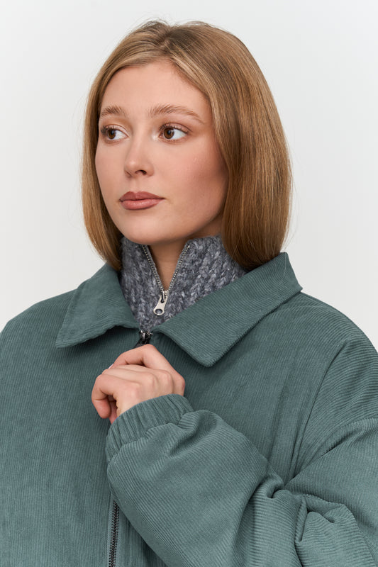 Jacke in Grün
