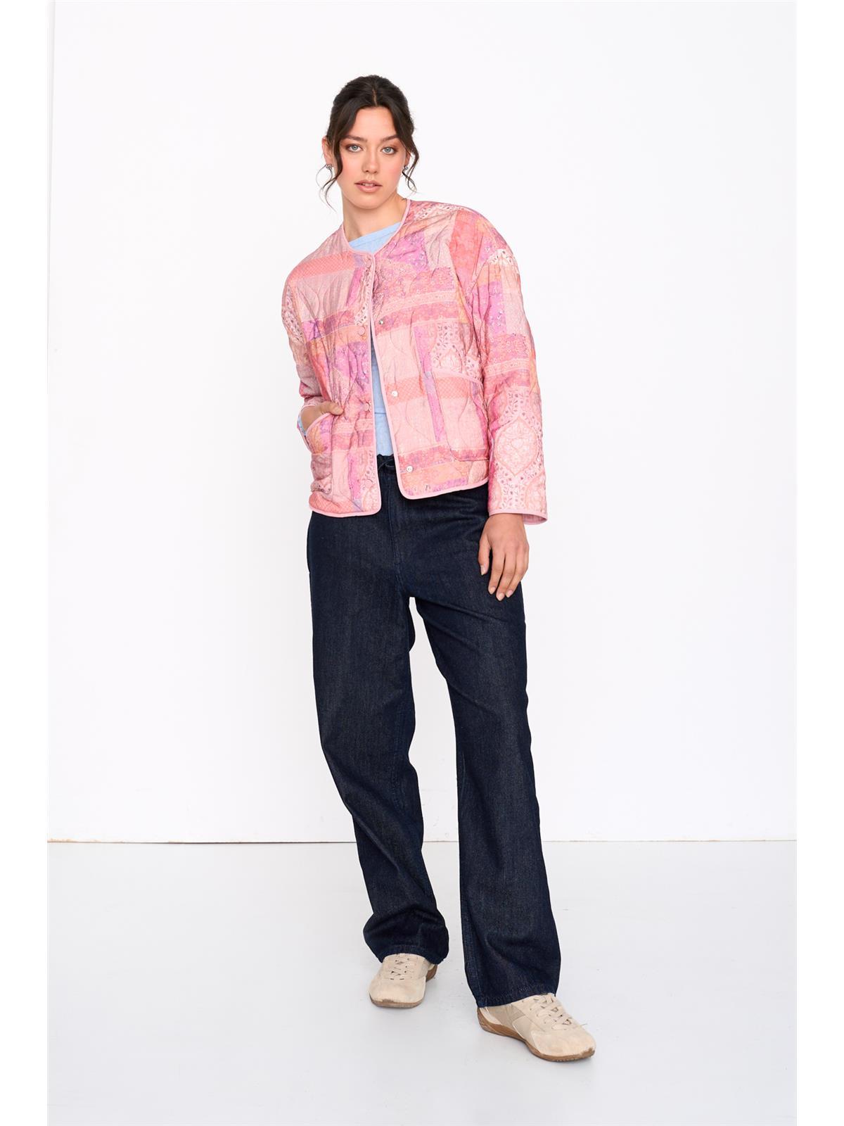 Jacke gemustert
