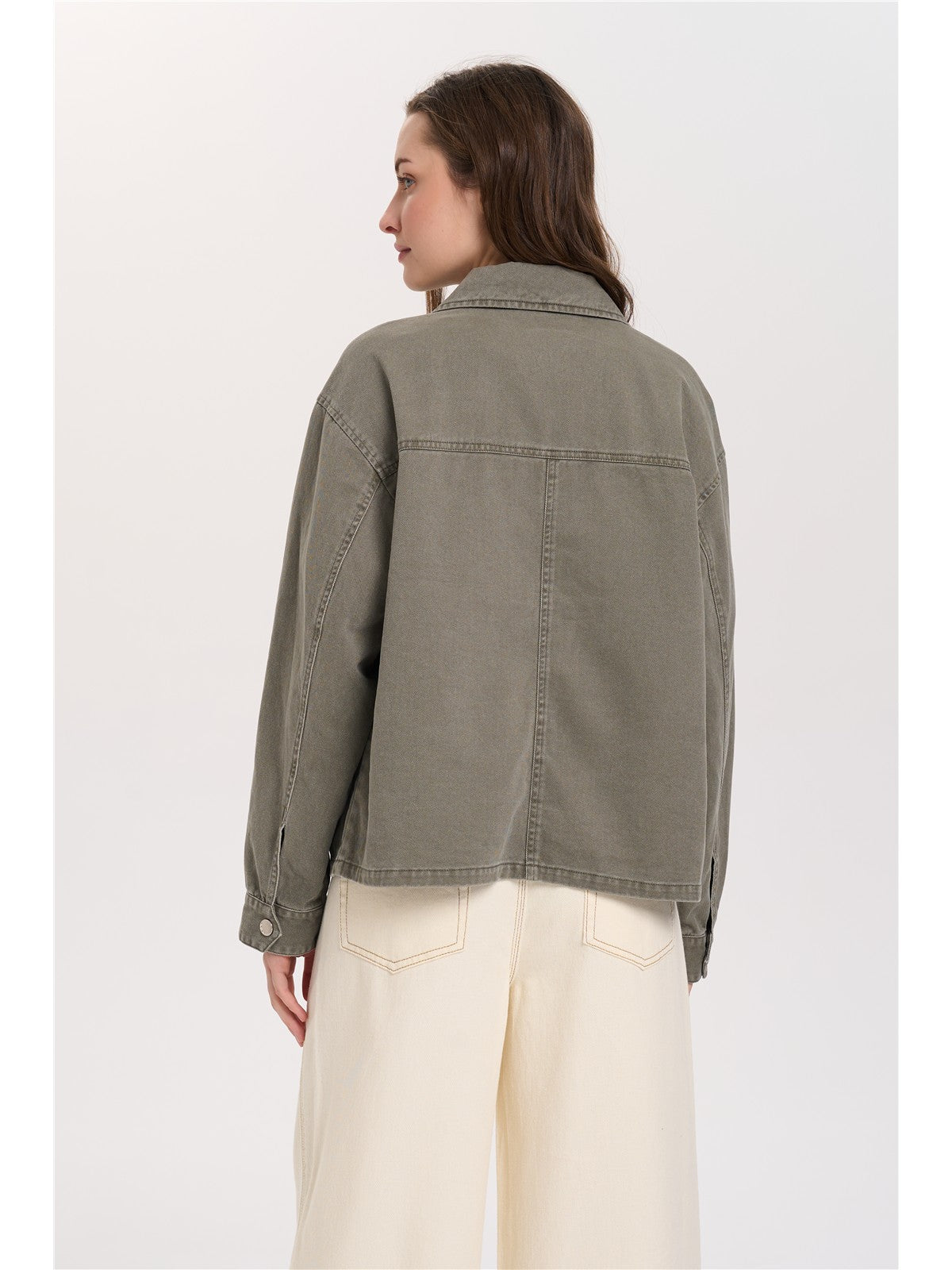 Jacke aus Baumwolle