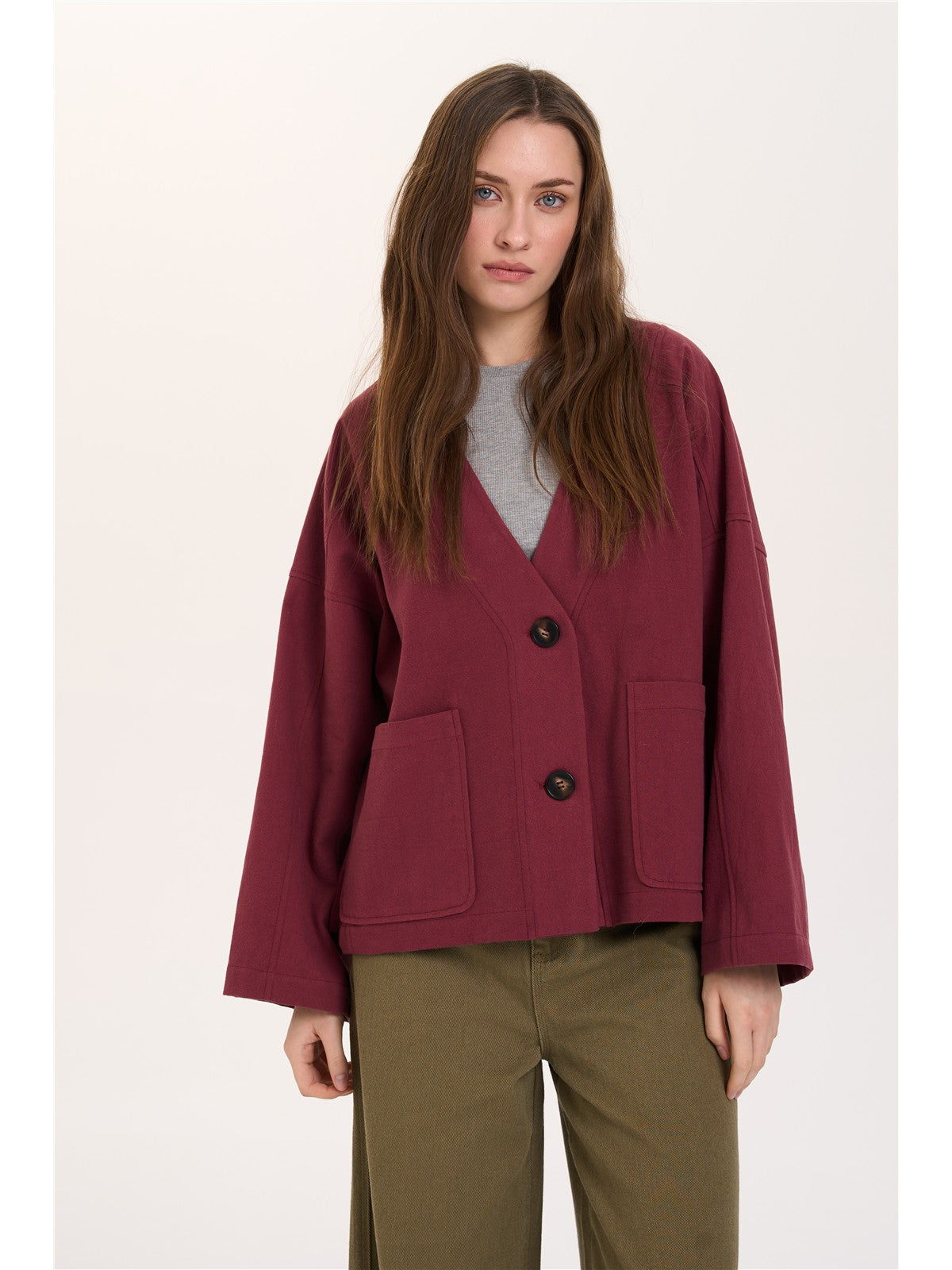 Jacke aus Baumwolle