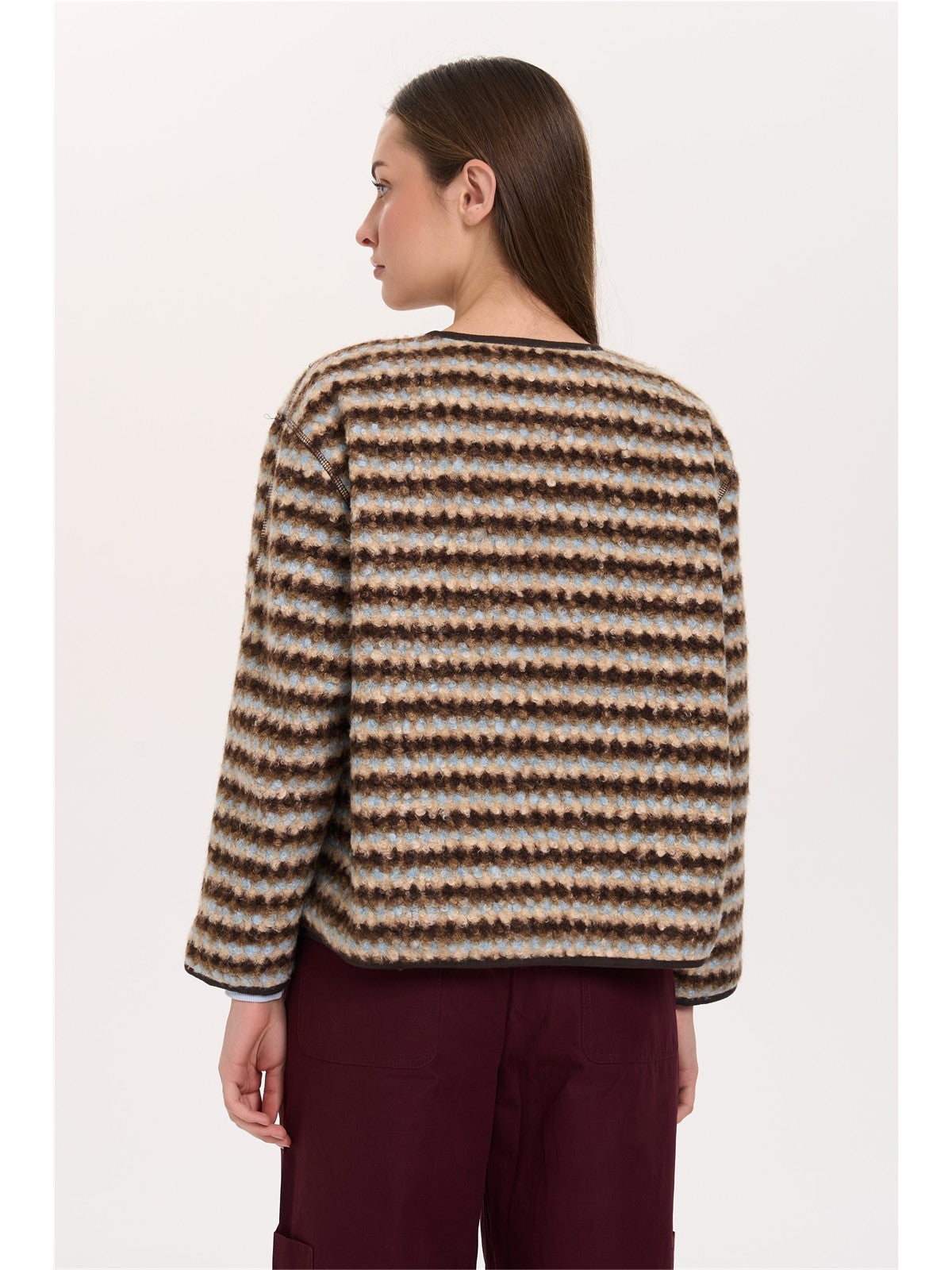 Jacke gestreift