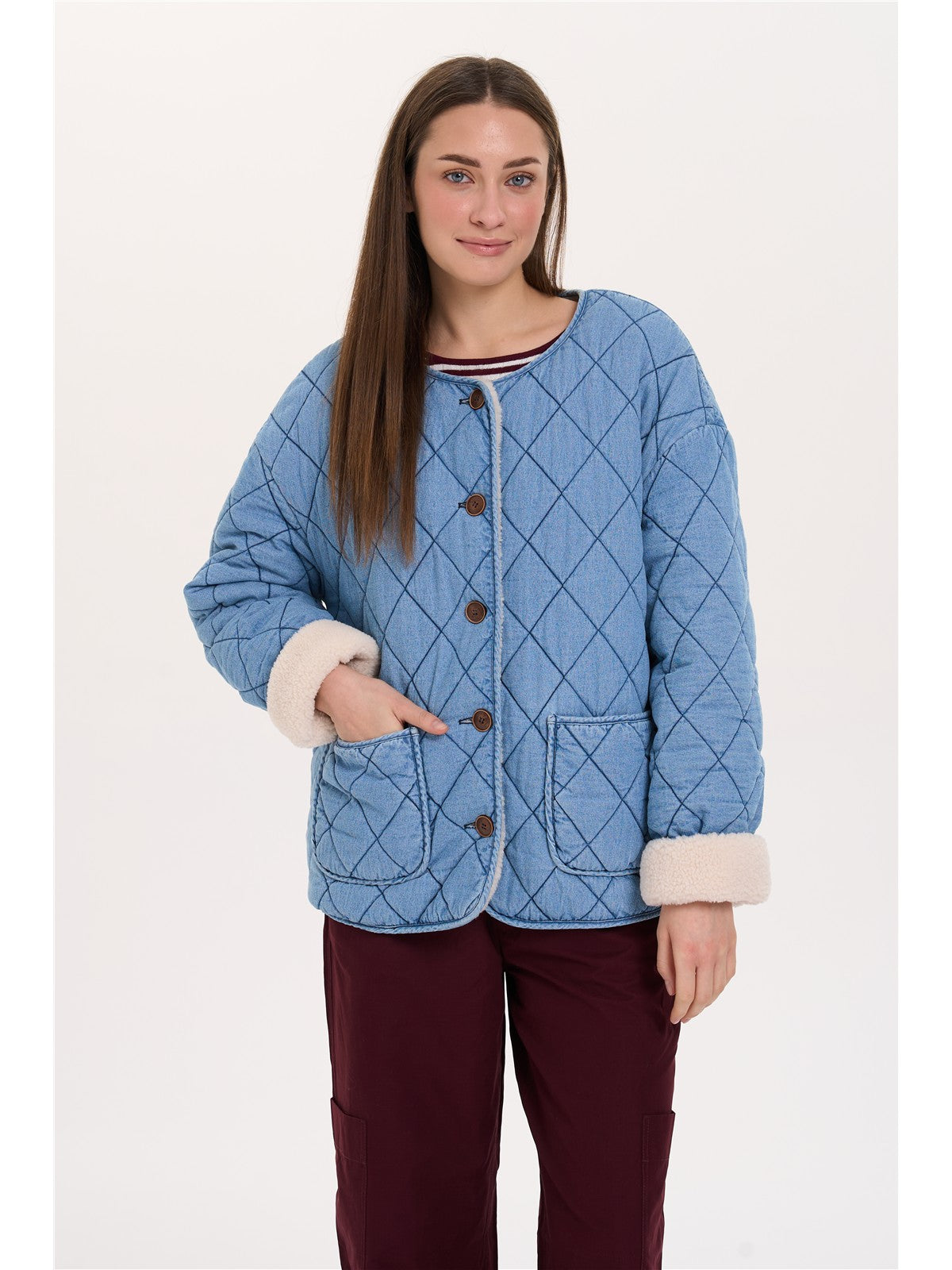 Jacke aus Baumwolle