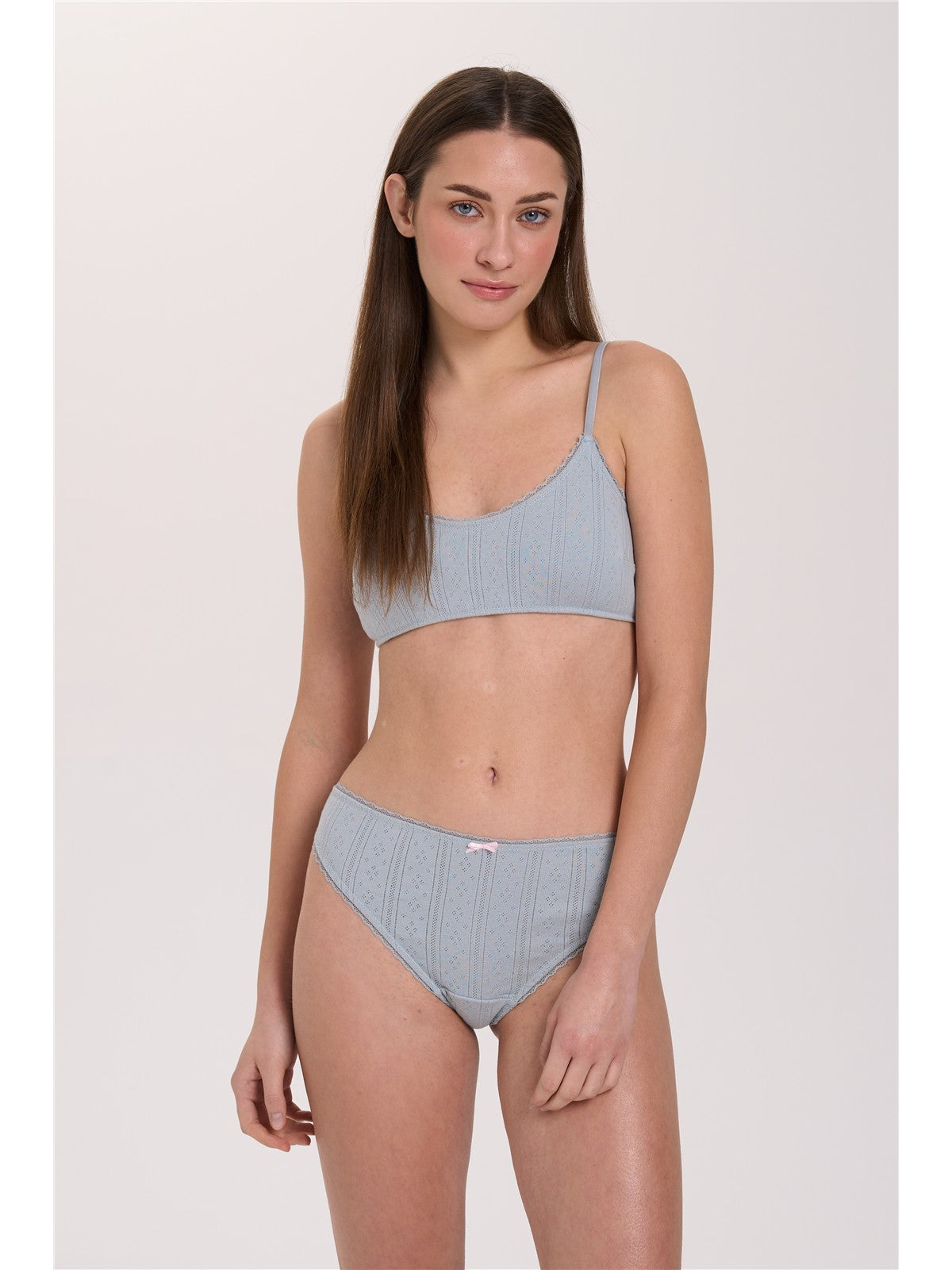 Bralette mit Lochmuster