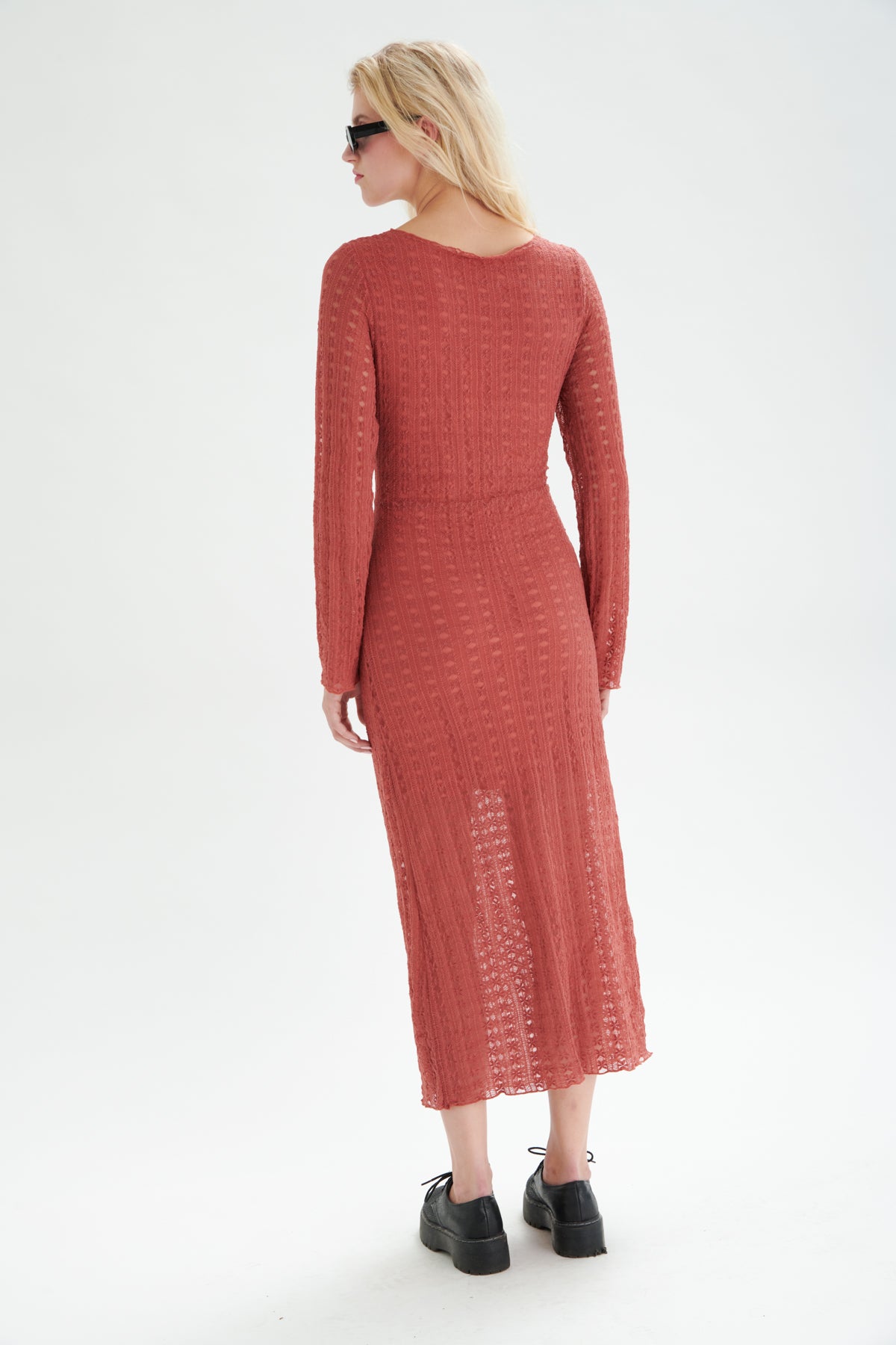 Kleid in Rost