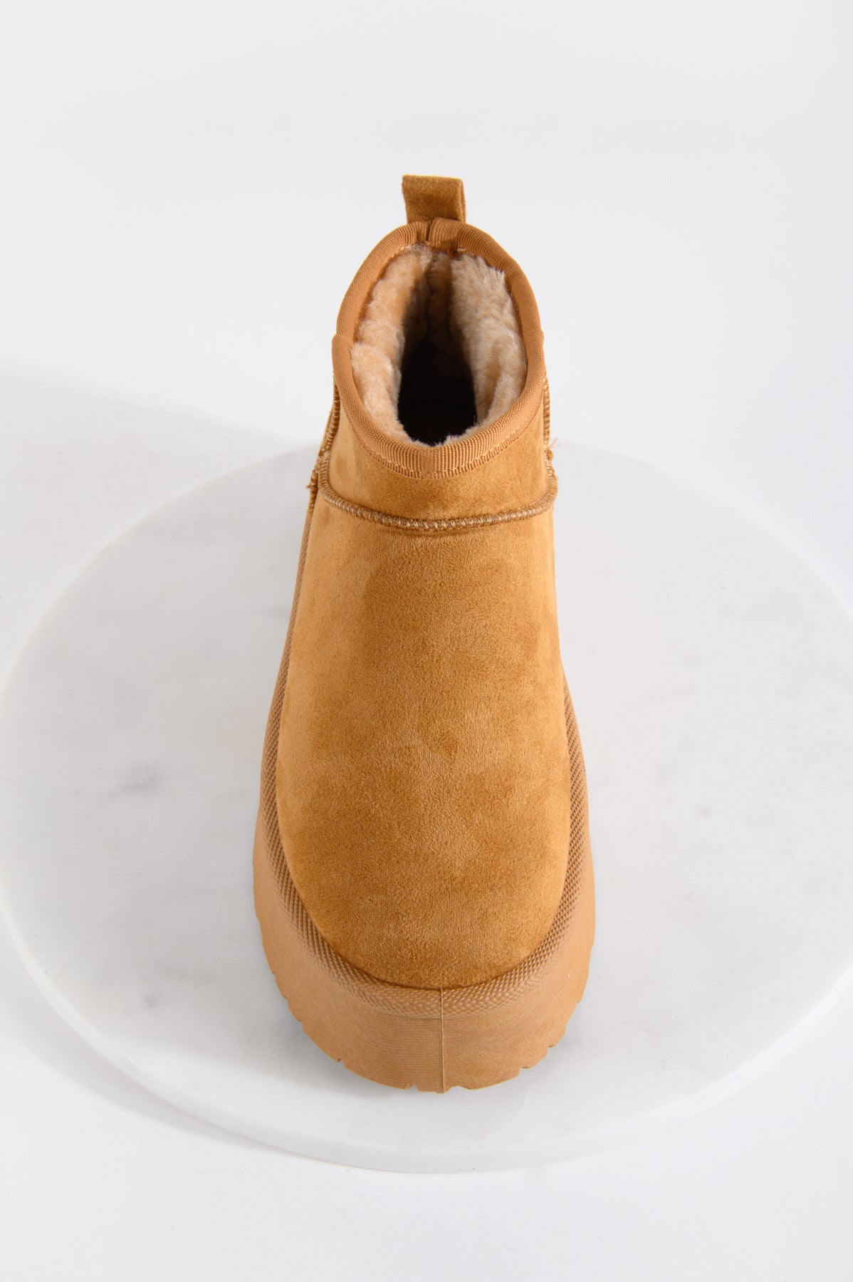 Stiefel in Beige