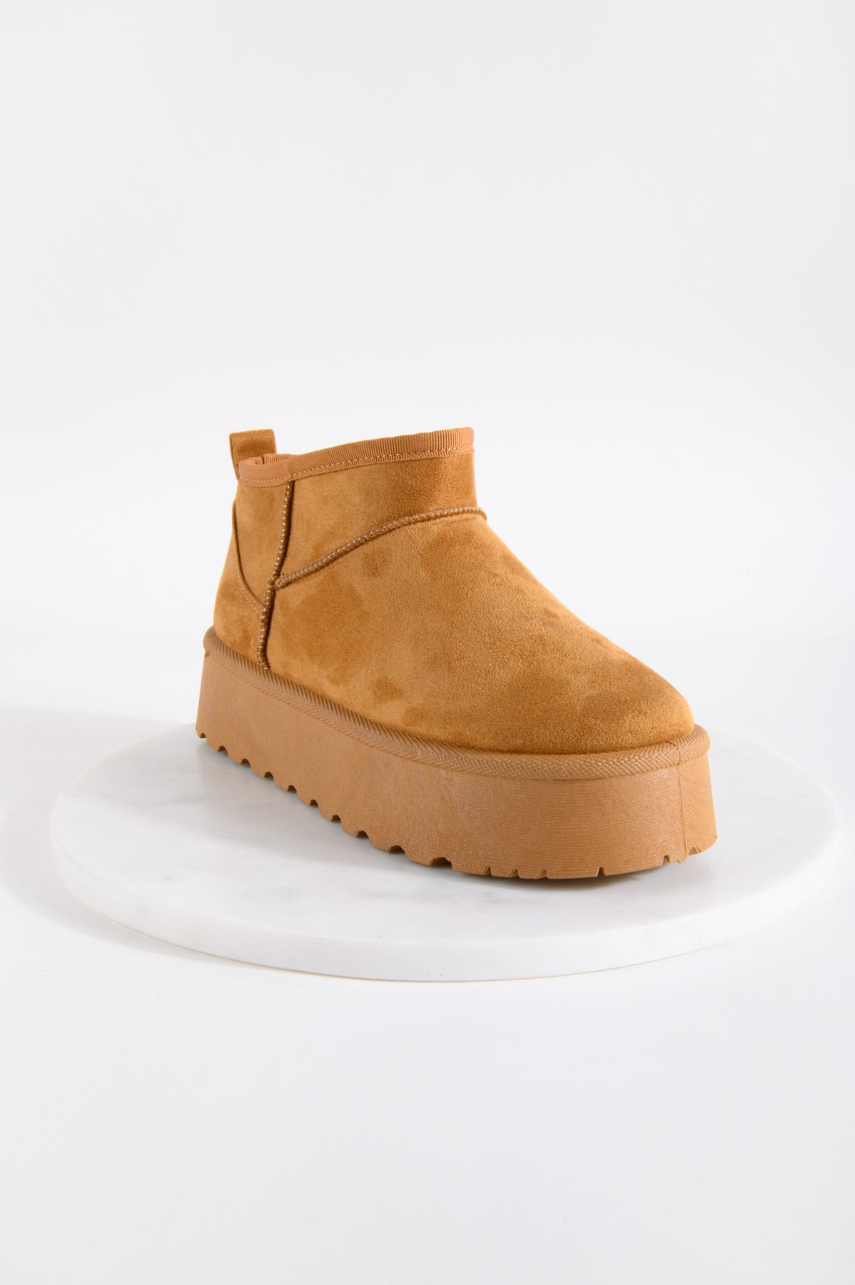 Stiefel in Beige