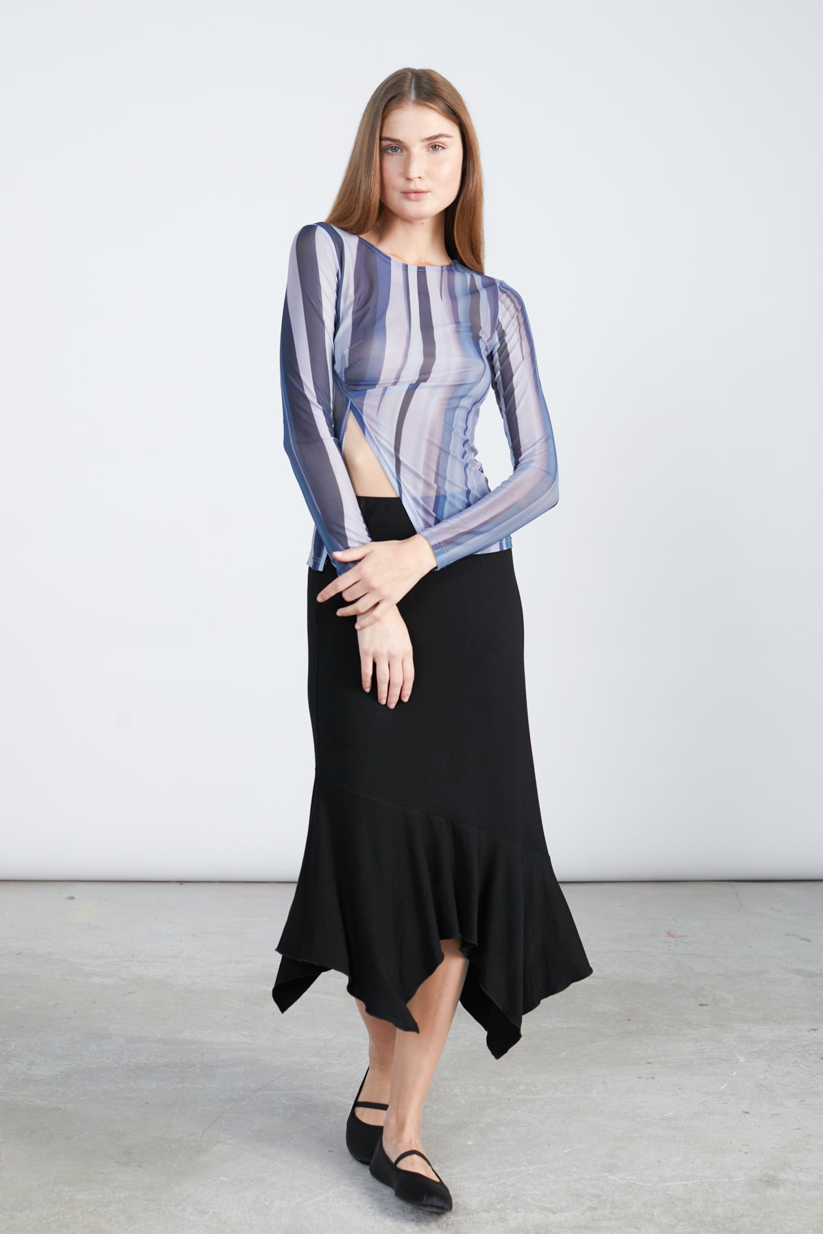 Shirt aus Mesh