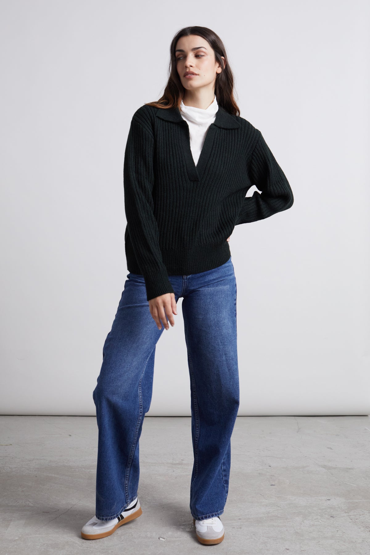 Pullover in Schwarz