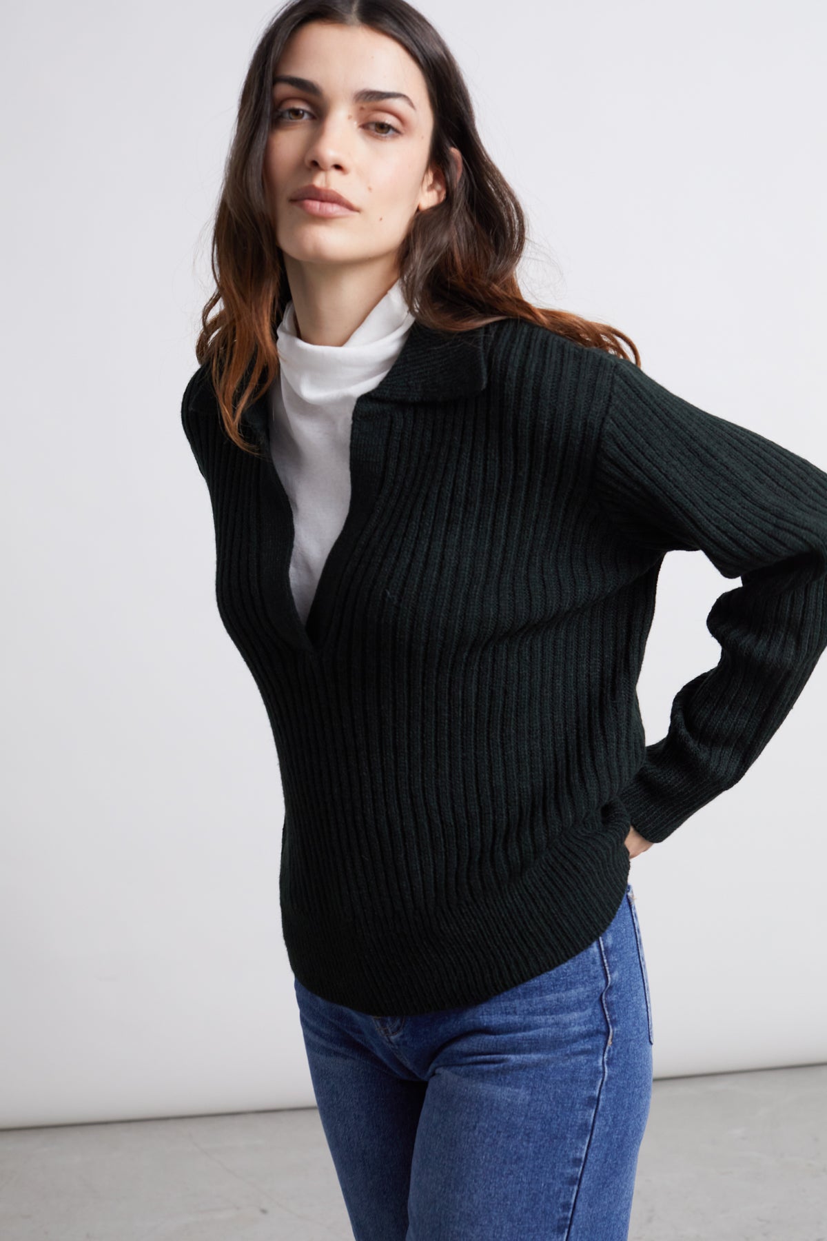 Pullover in Schwarz