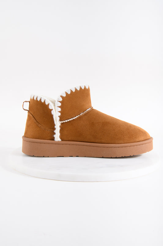 Stiefel Aus Kunst-Leder