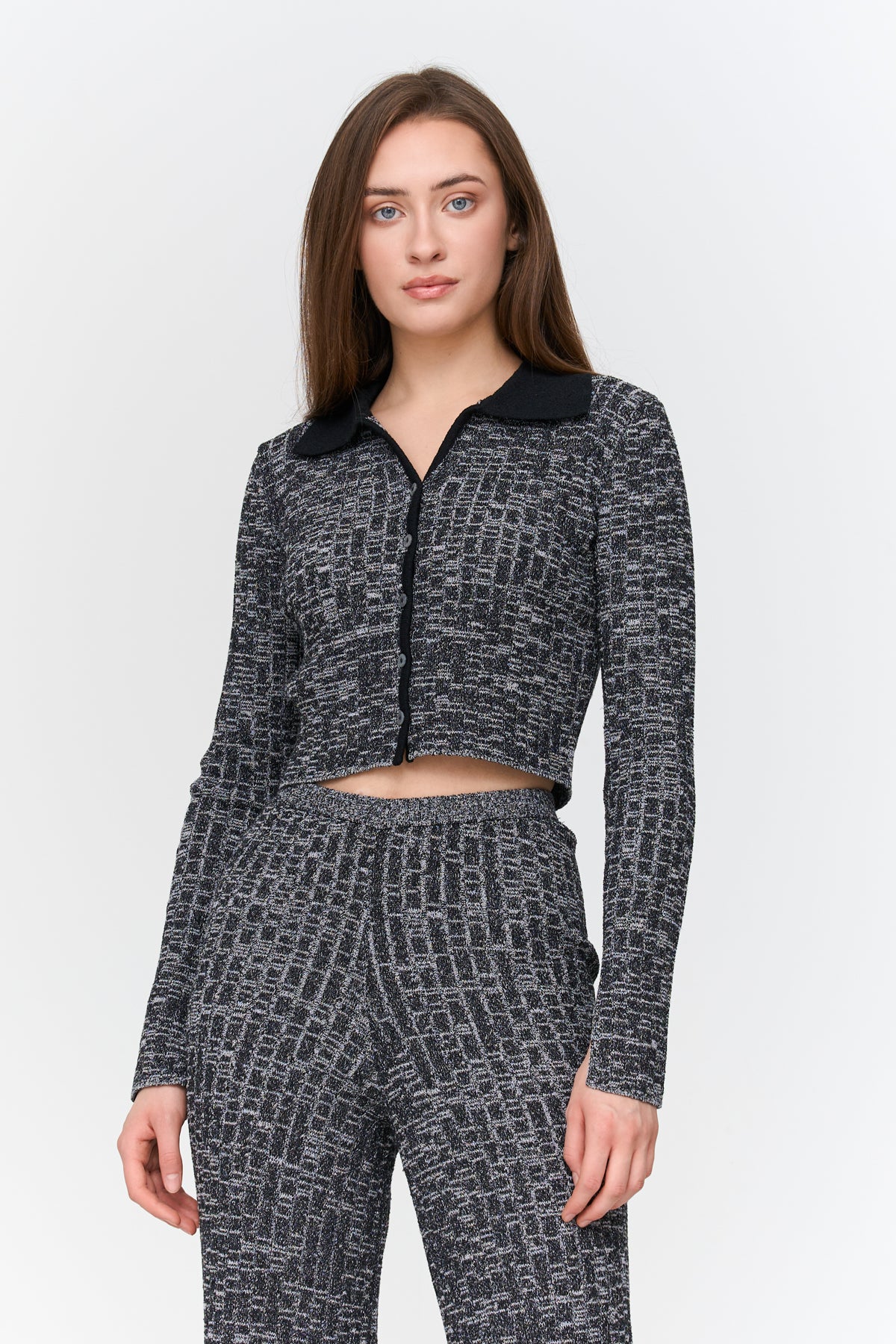 Cardigan meliert