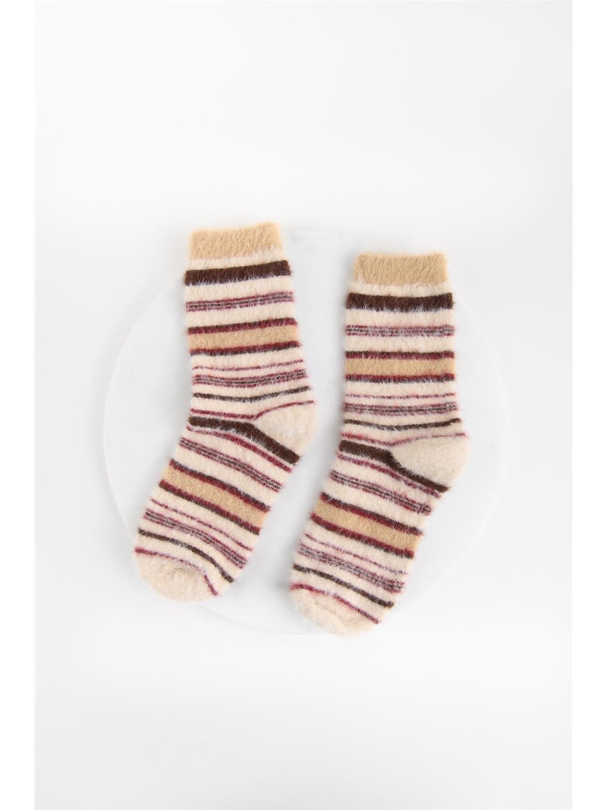 Socken gestreift