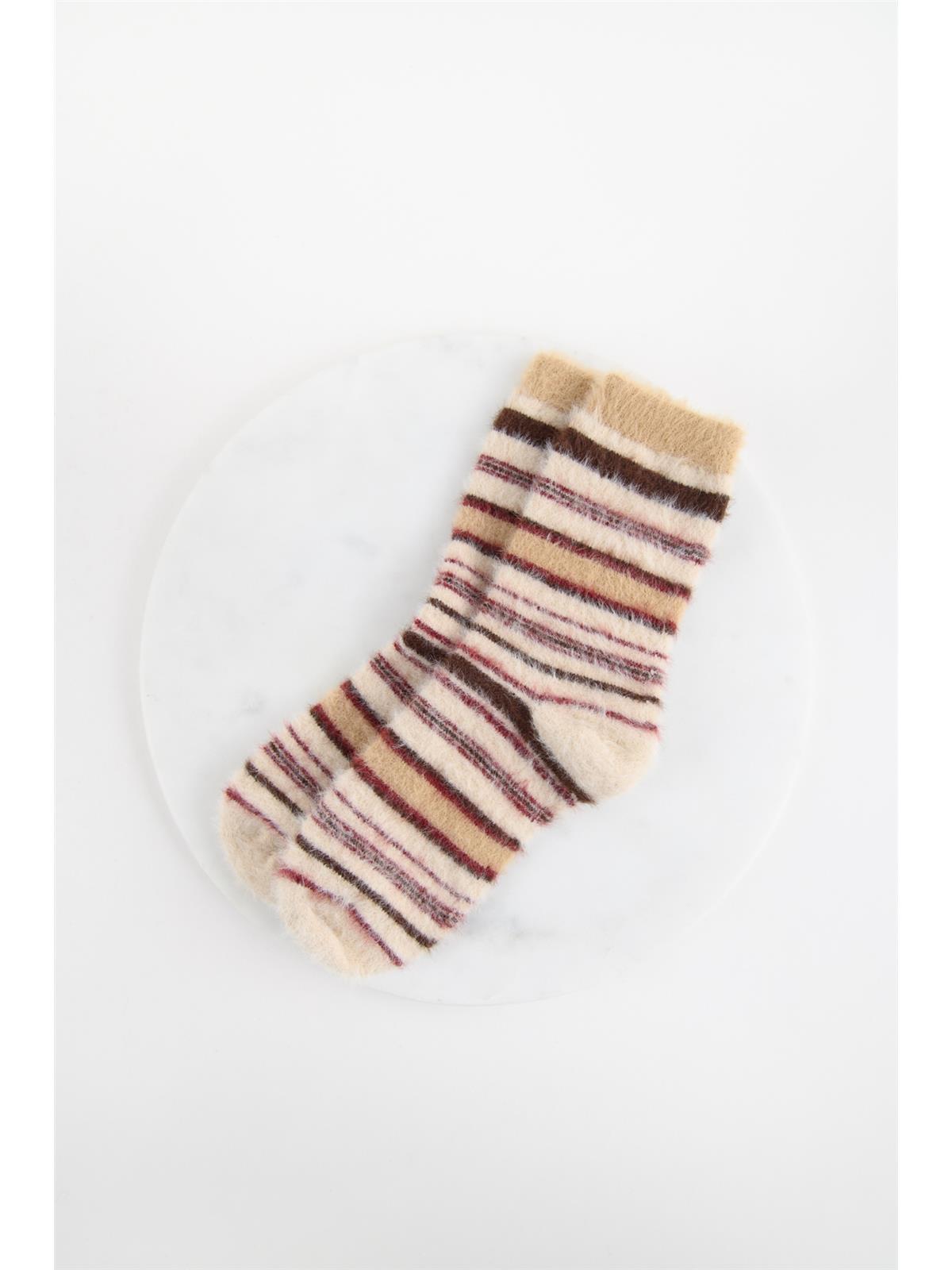 Socken gestreift