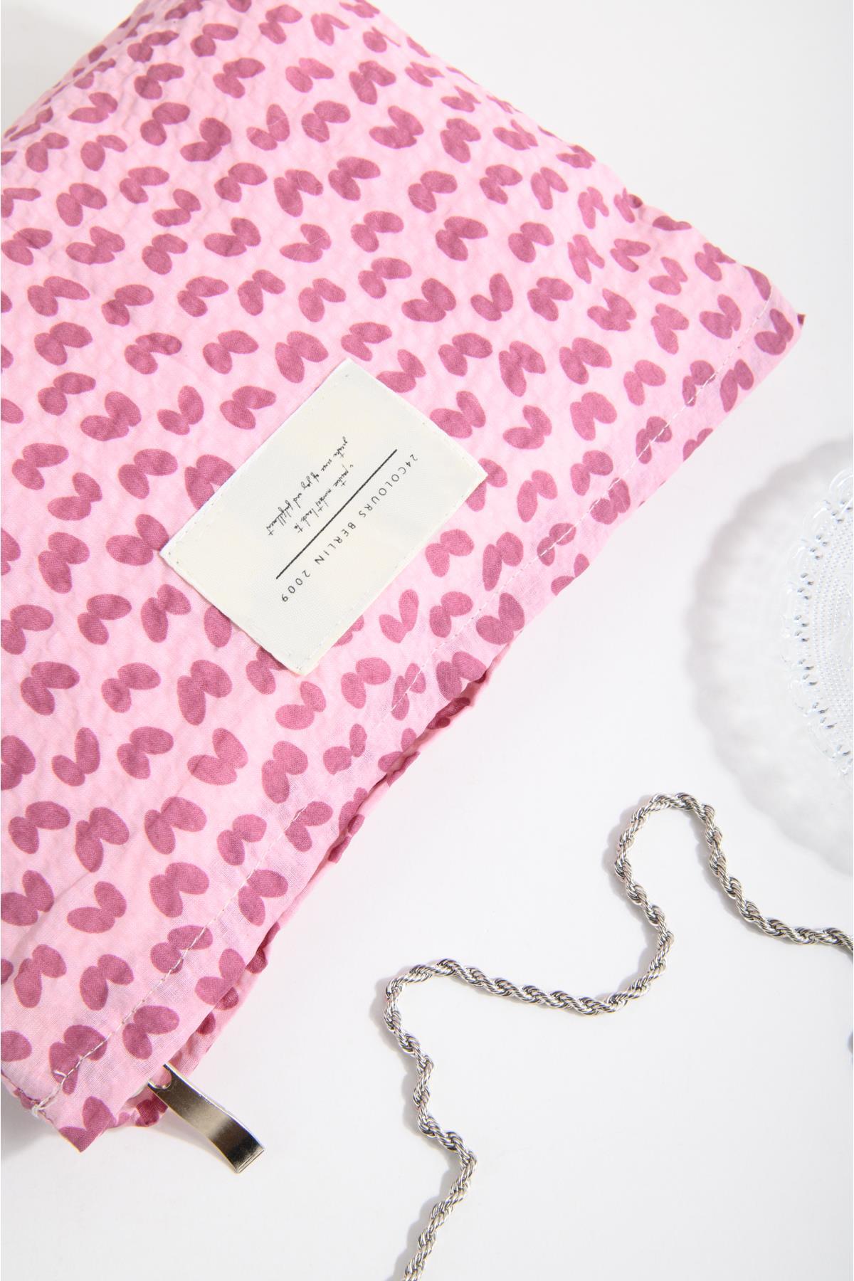 Kosmetiktasche gemustert