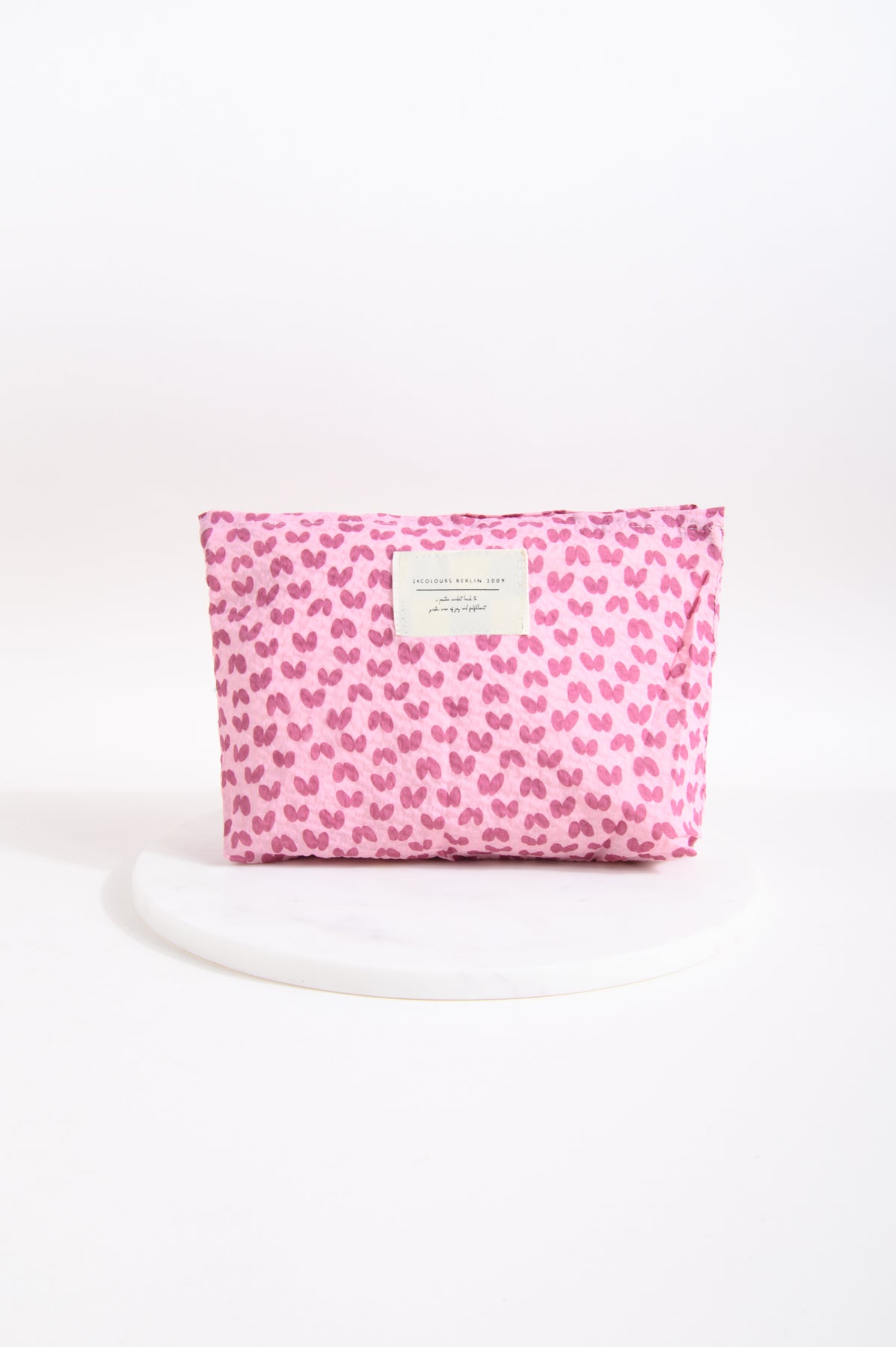 Kosmetiktasche gemustert