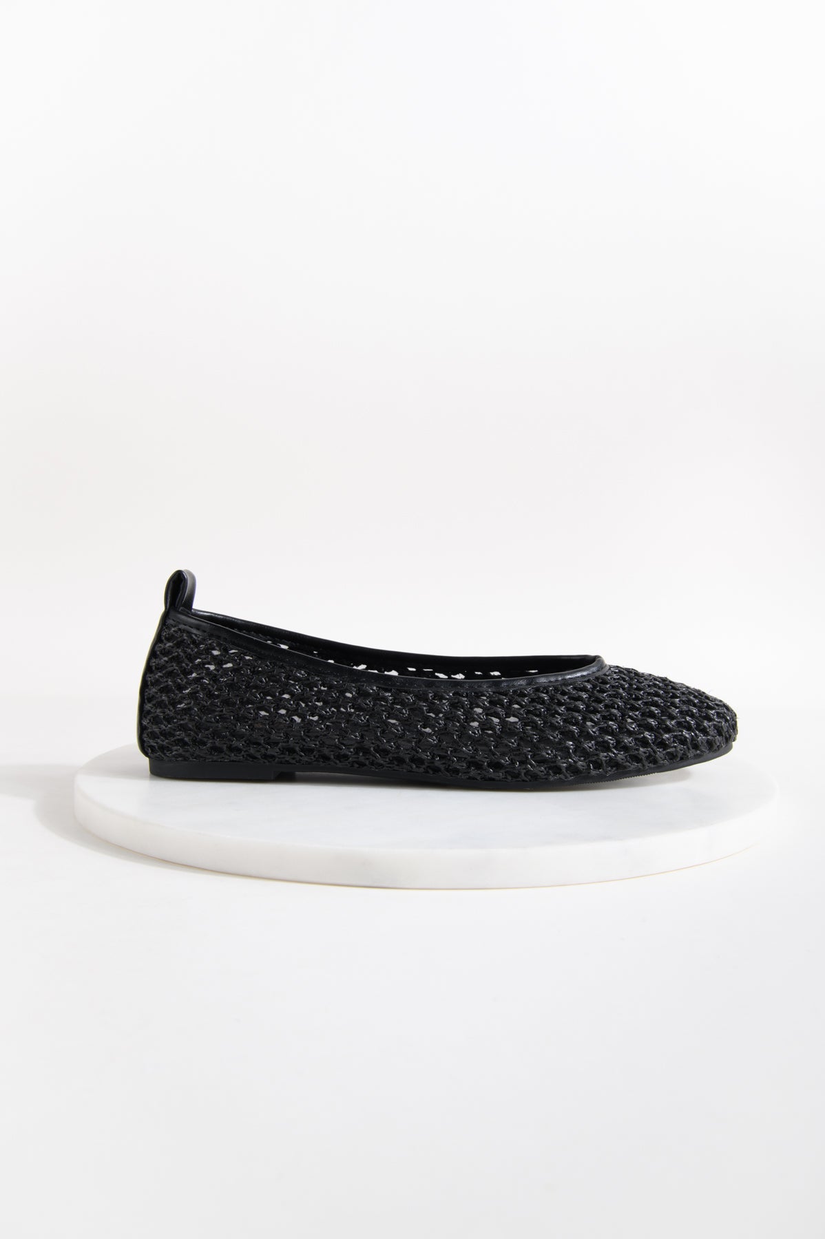 Schuh in Schwarz