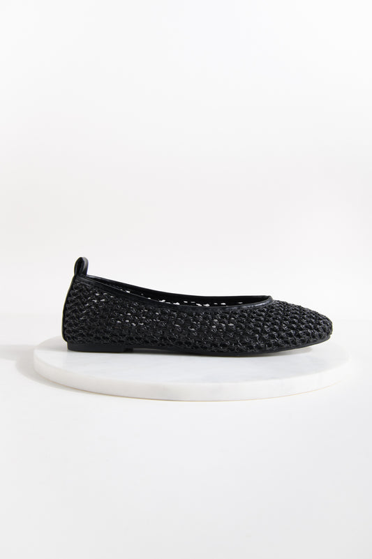 Schuh in Schwarz