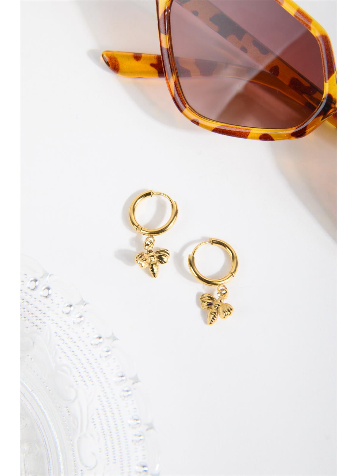 Ohrring in Gold