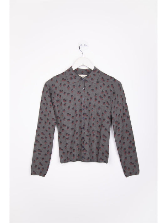 Cardigan mit Muster