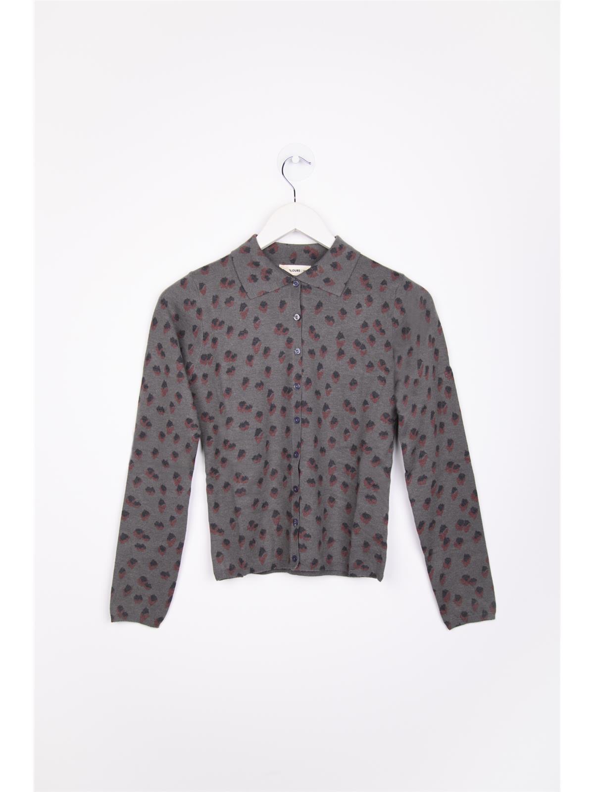 Cardigan mit Muster