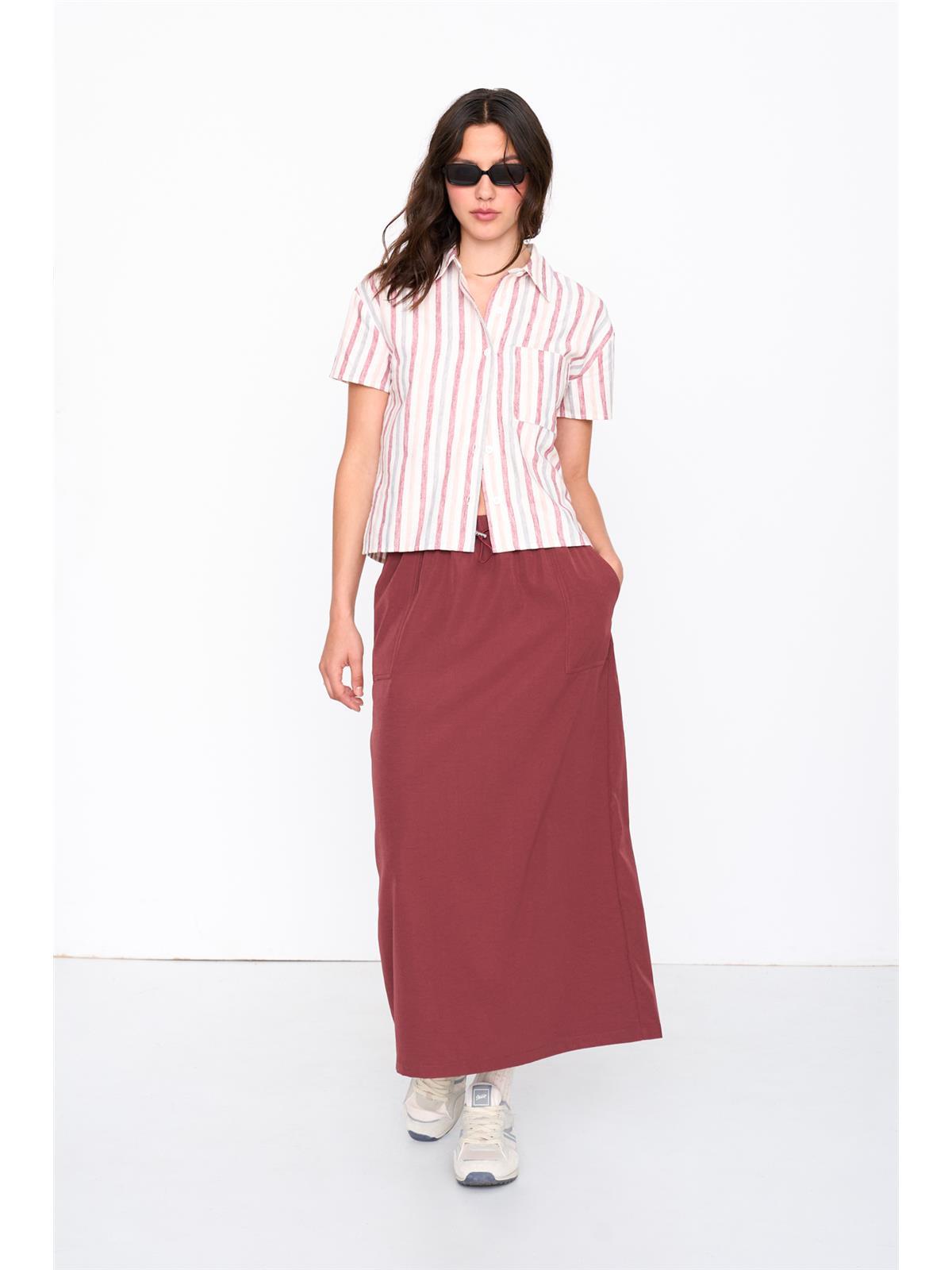 Bluse gestreift