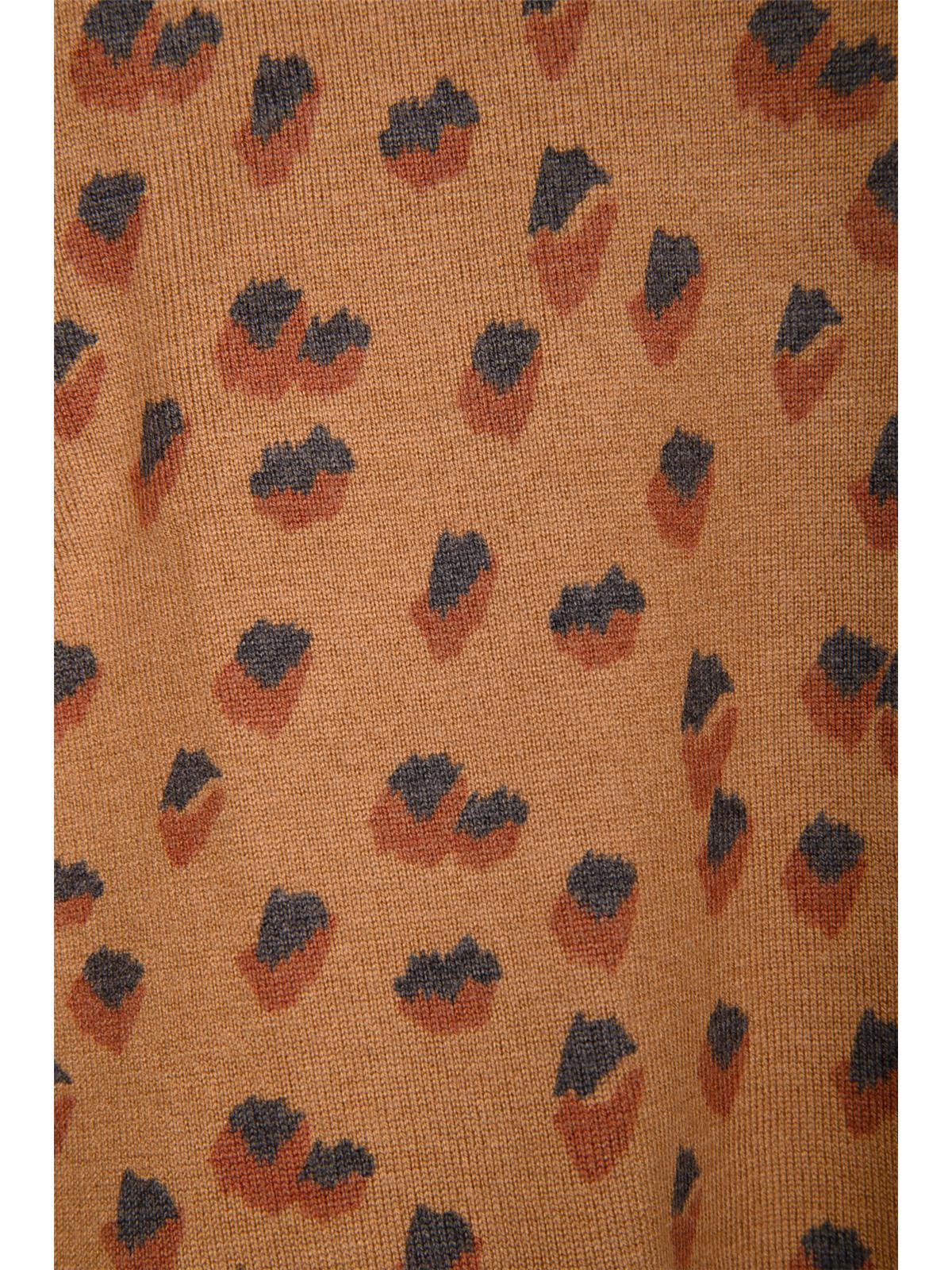 Cardigan gemustert